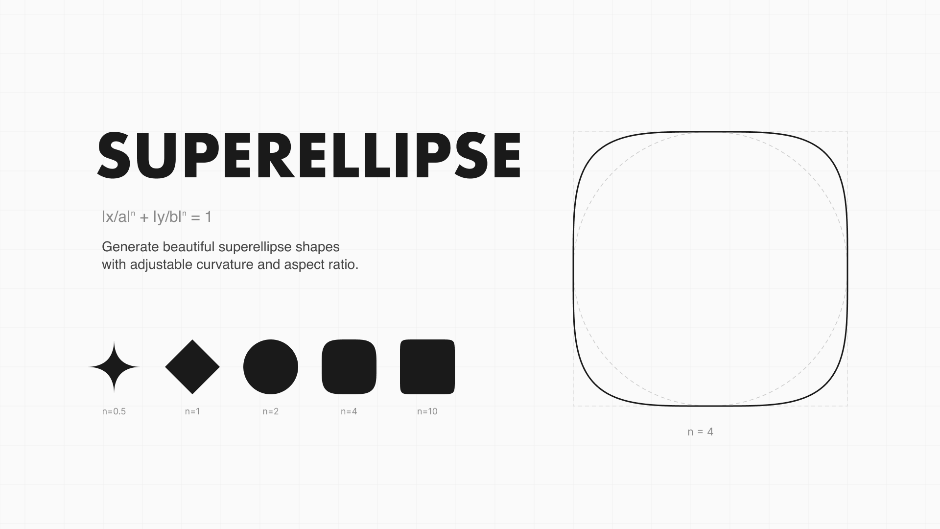 Superellipse